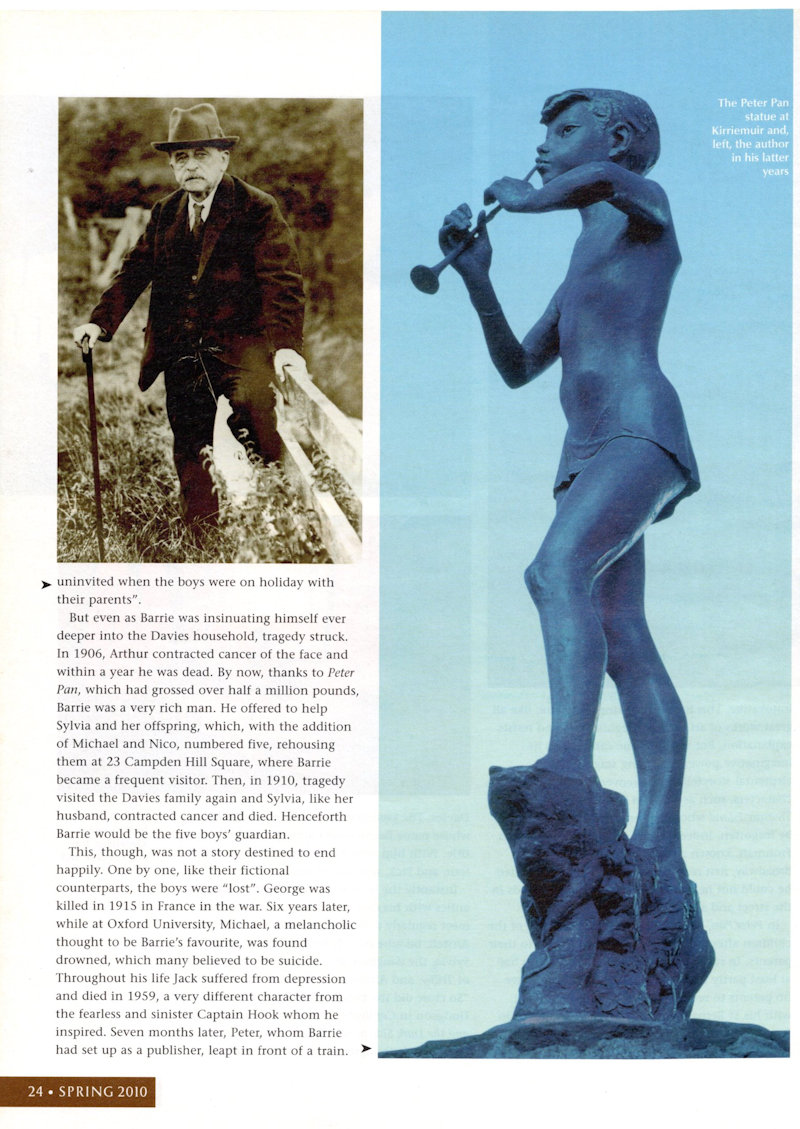 The Peter Pab Statue in Kirriemuir